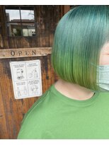 へアサロンアンドカフェガーデン(hair salon&cafe GARDEN)&nbsp;ダブルカラー/ケアブリーチ/グリーンカラー