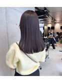 【ARTE表参道/青山】モテ髪ミディアム×ブリーチなし透明感