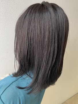 オウルヘアー(Owl hair) モーヴブラウン/ミディアム