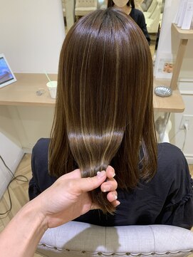 ルアナ ヘア アンド トリートメント(Luana) 【Luana 難波】艶感で大変身ミディアム