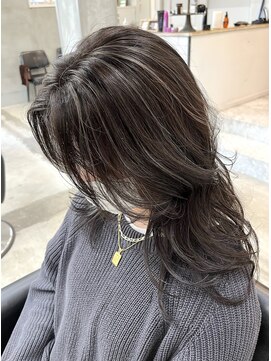 ペスカ 長町南店(pesca) ラベンダーグレージュハイライト