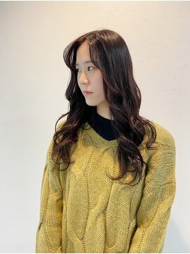 エンリッチヘア(enrich hair) ロングレイヤー ダークブラウン