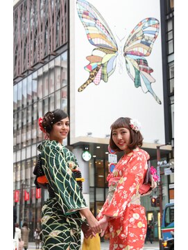 ファースト(FIRST) 訪問着着付け＋ヘアセット