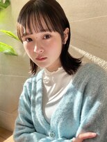 ビュートリアム265(BEAUTRIUM 265)&nbsp;ロブ・切りっぱなしボブ・イルミナカラー・銀座日比谷有楽町30代