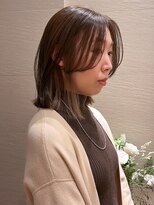 ラフ フロム ガーデン(Laf from GARDEN)&nbsp;インナーカラーベージュ/グレーベージュ/アッシュカラー