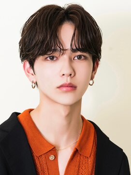 オーシャントーキョー ウエスト(OCEAN TOKYO WEST) メンズボブウルフメンズミディアムレイヤーカットメンズウルフ