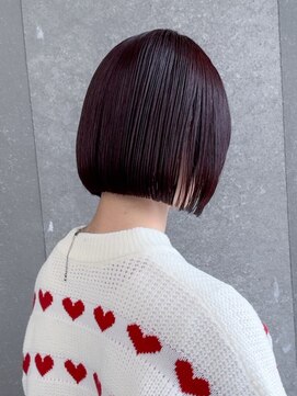 ロンド 表参道店(Lond) ◇ボブ 縮毛矯正 顔周りカット 表参道 髪質改善