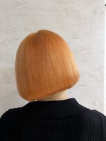 イル(iLu.)&nbsp;ペールオレンジ/オレンジカラー/ミニボブ/ボブカット/