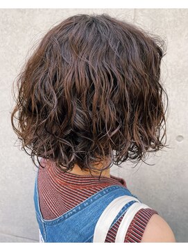 レジュアル(RESSUAL) デザインカラーレイヤーカットウェットヘア夏オリーブベージュ