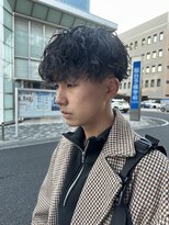 オーガニック アトリエ 大宮(organic+atelier)&nbsp;波巻きスパイラルパーマメンズマッシュツイストスパイラルパーマ