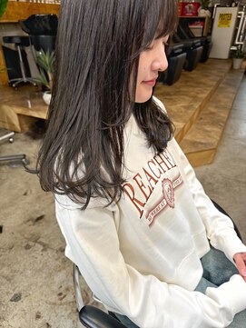 ウィークエンド(WEEKEND) ブリーチなしダブルカラー+カット+トリートメント【￥13800】