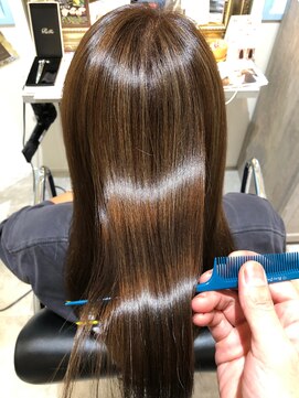 ケアアンドデザイン 今里本店(care&design fulfill) 【縮毛矯正/トリートメント/ショコラブラウン】20代30代40代50代
