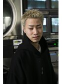 金髪(ブリーチ)ショート <池袋> <理容室>  <バーバー>
