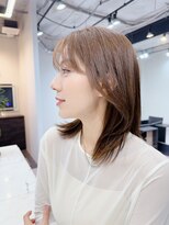 ファンナギンザ(FaNNa ginza) くびれヘア/シースルーバング/前髪/小顔カット/透明感/レイヤー