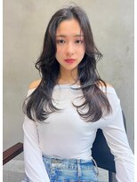 エイチ(H eitf) H【eitf】原宿 表参道 韓国風レイヤー/ブルーブラック