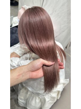 ロンド レア 天神大名店(Lond Le’a) メルティカラー/ウェーブミディアム /似合わせカットスタイル