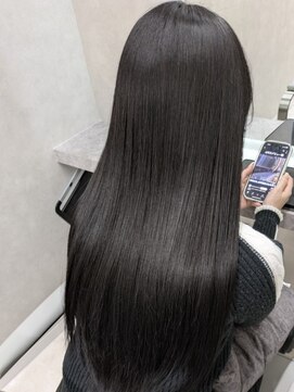 ロウ 札幌(ROW) 髪質改善/マデナトリートメント/透明感カラー