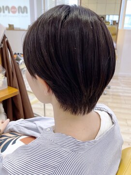 モリオ フロム ロンドン 成増店 【morio成増/児玉】マッシュショート　暗髪