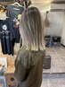 バレイヤージュ＋カット＋トリートメント