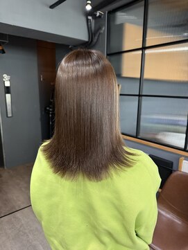 ロフティー 清澄白河(LOFTY) 赤み消し上品艶カラー/透明感／髪質改善/ふんわり柔らかい