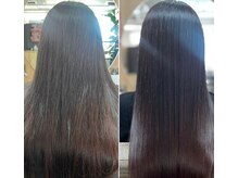縮毛矯正のみ　￥13000