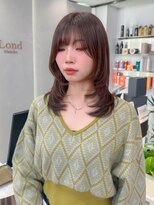 ロンド ブランシュ 錦糸町北口(Lond blanche)&nbsp;ミニウルフレイヤーカット顔周りカット前髪カット韓国ボブ錦糸町