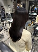 弱酸性縮毛矯正/縮毛矯正/髪質改善/サラサラストレート