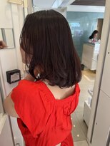 スタイル 成城学園前(STYLE) ニュアンスボブ 大人女性オススメ 暖色系カラー