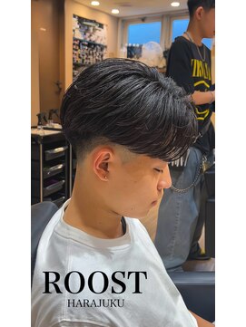 ルースト 原宿店(ROOST) センターパート/ニュアンスパーマ/フェザーパーマ