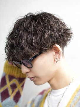 アンサー 渋谷(ANSWER) シャドウパーマ波巻きスパイラルパーマメンズマッシュパーマ