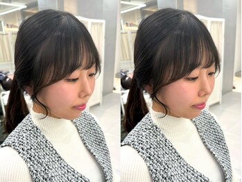 アールプラスヘアサロン(ar+ hair salon)の写真/【前髪カット¥1100/当日予約OK】“似合わせ”を重視したカット技術で、あなたの魅力を最大限引き出す◎
