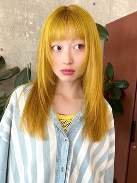 ノード(NODE) 栄大人女子ハイトーン小顔補正ロング