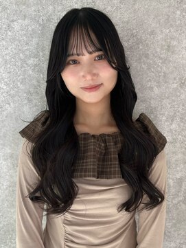 韓国風くびれヘア ヨシンモリ 顔周りレイヤー 髪質改善 20代