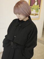 ウィム(wim)&nbsp;" ピンクベージュ "/デザインカラー/ハイトーンカラー/ピンク