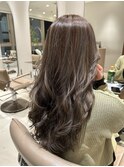 レイヤーロング＊グレーベージュ20代30代40代◎