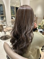 ビオラバイフーガ 綱島(Viola by FUGA)&nbsp;レイヤーロング＊グレーベージュ20代30代40代◎