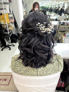 ゲッカビジン(GEKKABIJIN) ハーフアップ