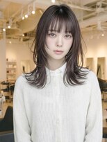ノラ シブヤ(NORA)&nbsp;ワンホンレイヤー顔まわりカットエンドカラーシャギーカット