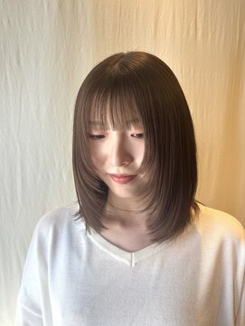 ココカラヘアー ニコ(cococara hair nico) 顔まわりレイヤー/レイヤーカット/髪質改善/アッシュ/透明感