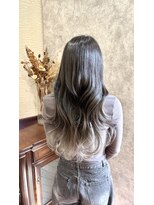 ジュラク(JURAKU) ブリーチ2~ 裾カラー スモーク×シルバー