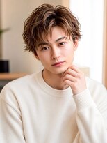 ルービック 高槻(Rubik's) 無造作マッシュで魅せる韓国風センターパート