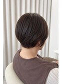 着物ヘア/大人ガーリー/ダークアッシュ/似合わせカット/伊勢崎