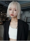 レイヤーボブブリーチ韓国_F32006