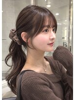 ベル 新宿(Belle)&nbsp;大人ヘア　顔まわりカット　レイヤーカット　秋ヘア　新宿