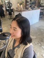 hair＆relax salon UMI&nbsp;ばっさりイメチェン×ストレートパーマ