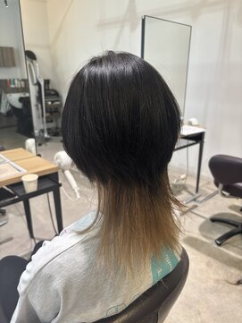 グランデュール 浜松東若林店(GRANDEUR) 個性はウルフカット