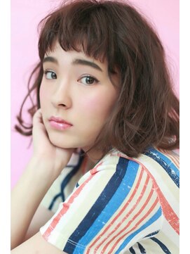 クレア 茅ヶ崎(CREA) 優しげショコラグレージュ×ふんわりボブ