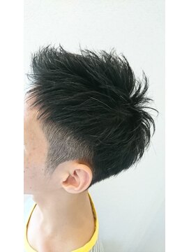 リアム ヘアアンドメイク(liam hair and make) 2ブロックソフトモヒカン
