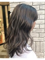 パーク(PAAQ) 【Yuki】3Dハイライト/グレイジュ/シースルーグレー