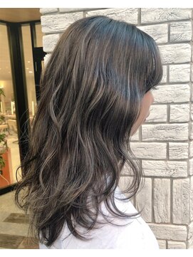 パーク(PAAQ) 【Yuki】3Dハイライト/グレイジュ/シースルーグレー